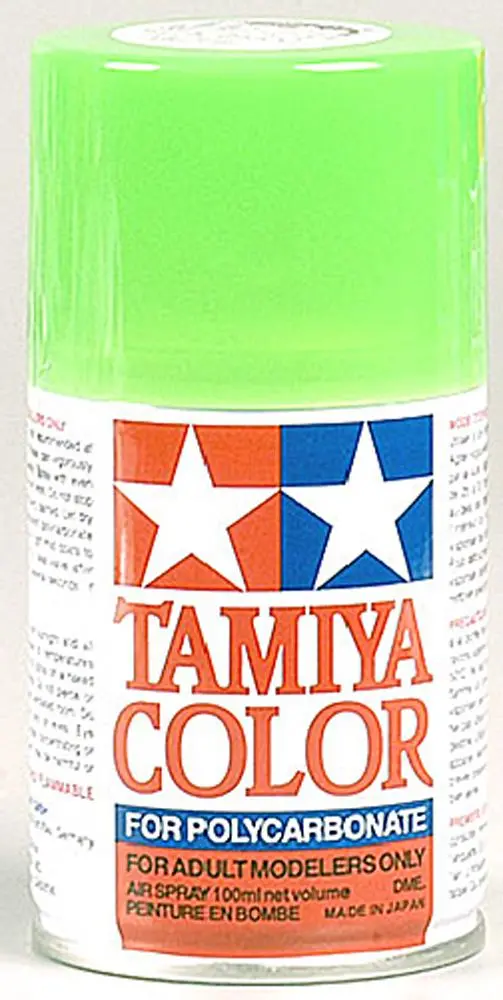 Tamiya Ps-28 Polycarb Spray Paint, Fluorescent Green, 86028 1