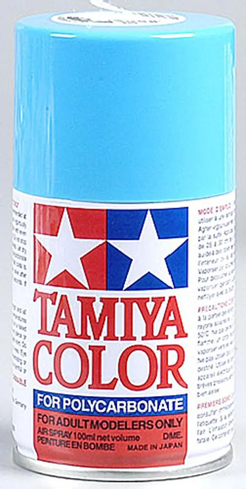 Tamiya Ps-3 Polycarb Spray Paint, Light Blue, 86003 1