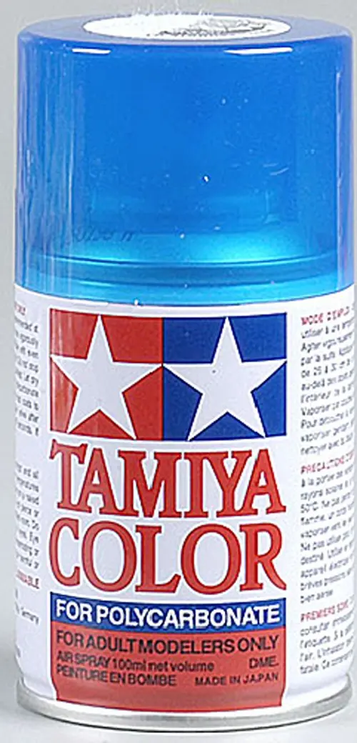 Tamiya Ps-39 Polycarb Spray Paint Translucent, Lt. Blue, 86039 1
