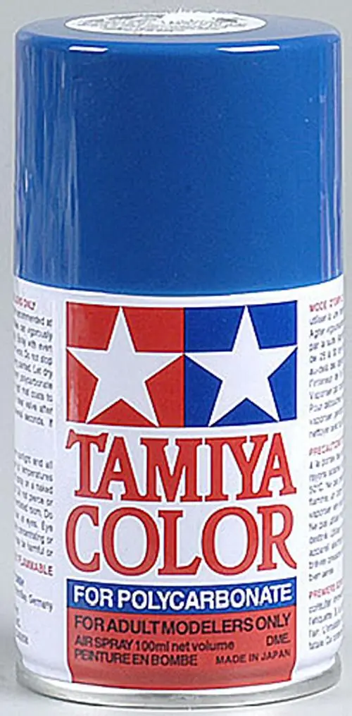 Tamiya Ps-4 Polycarb Spray Paint, Blue, 86004 1