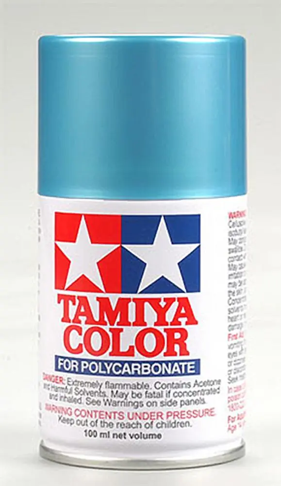 Tamiya Ps-49  Polycarb Spray Paint, Metallic Blue, 86049 1