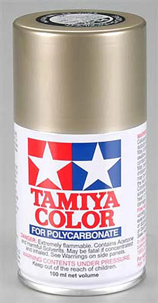 Tamiya Ps-52 Polycarb Spray Paint Champagne Gold Aluminum, 86052 1