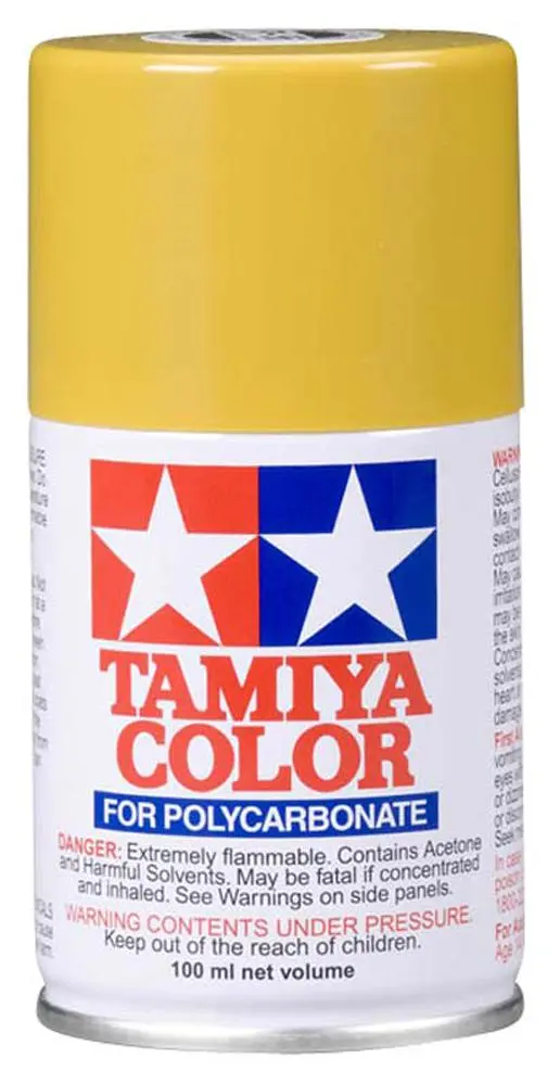Tamiya Ps-56 Polycarb Spray Paint, Mustard Yellow, 86056 1