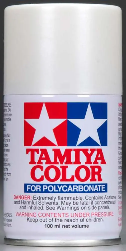 Tamiya Ps-57 Polycarb Spray Paint, Pearl White, 86057 1