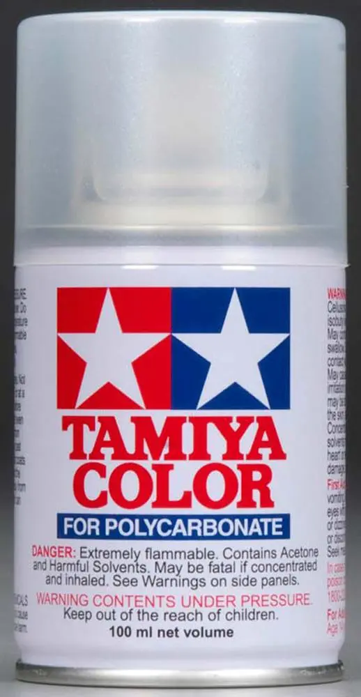 Tamiya Ps-58 Polycarb Spray Paint, Pearl Clear, 86058 1
