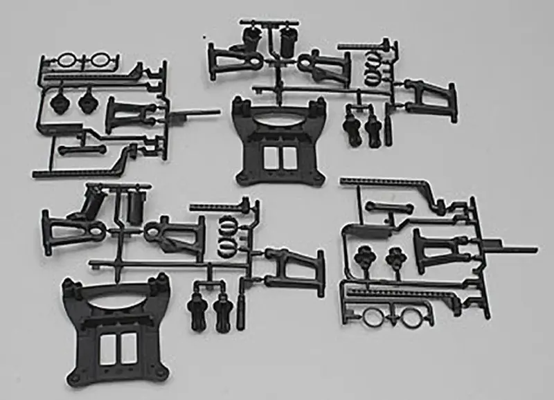 Tamiya Suspension Arms & Body Mounts Tt-01, 51003 1