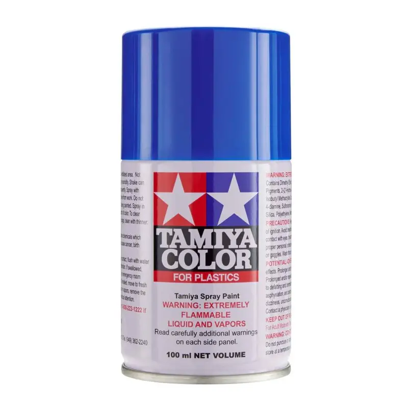 Tamiya Ts-93 Lacquer Spray Paint, Pure Blue, 85093 1