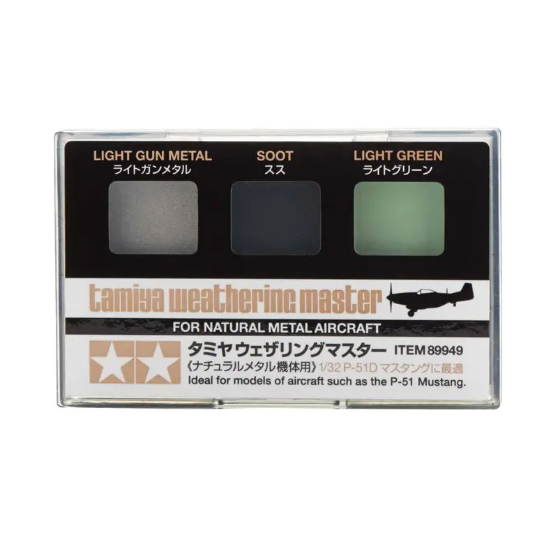 Tamiya Weathering Master Set 1/32 P-51D, Mustang, 89949 1