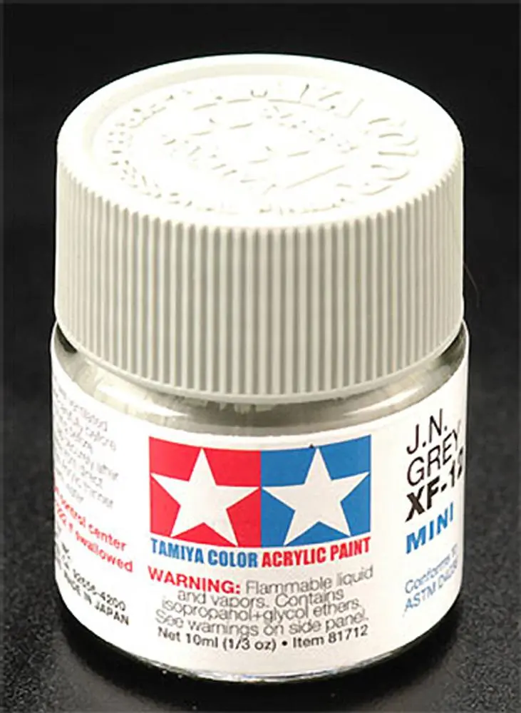 Tamiya Xf-12 Jn Gray, Mini, 1/3 Oz, 81712 1