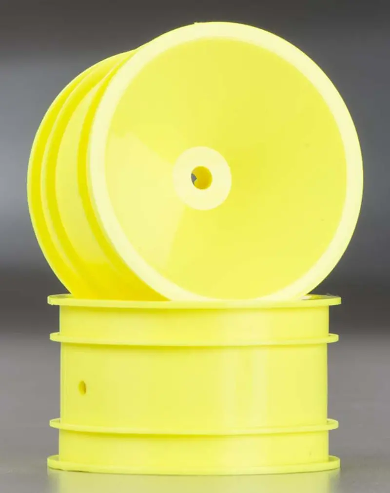 Team Associated 2.2" Rear Wheels 3/16" Yellow, 6805Y 1