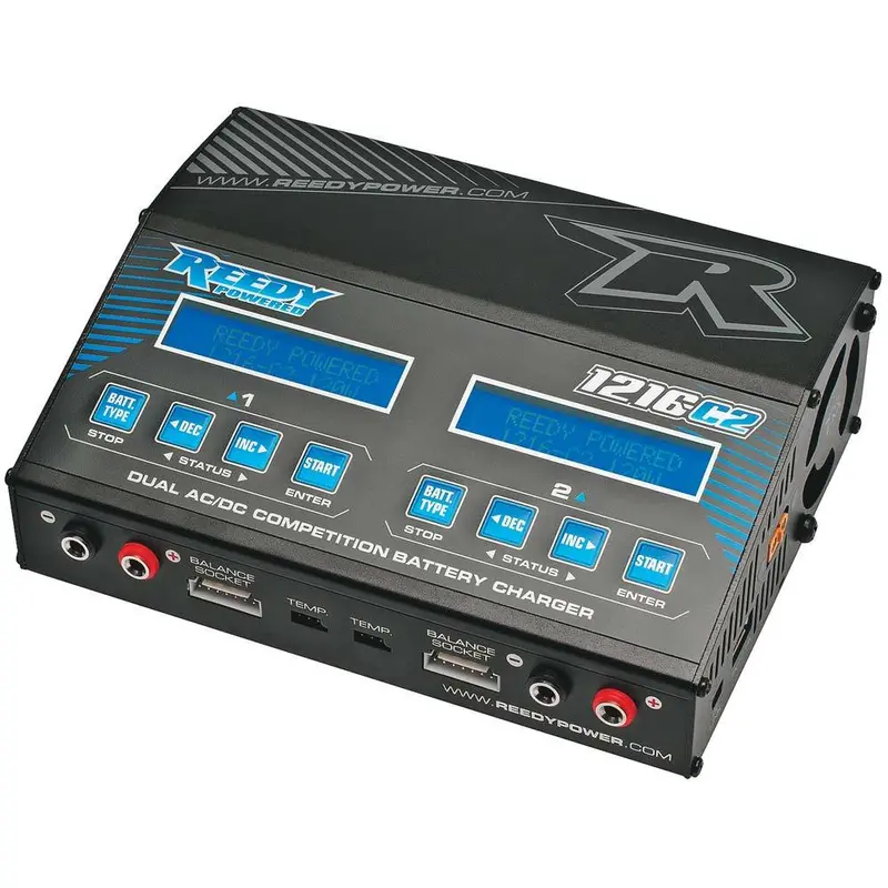 Team Associated 27200 Reedy 1216-C2 Dual Ac/Dc Balance Charger, 27200 1
