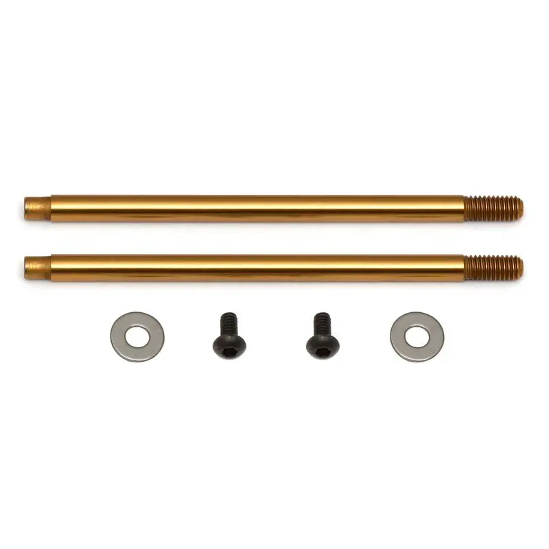 Team Associated 3X35 Shock Shafts - V2 Tin, 91623 1