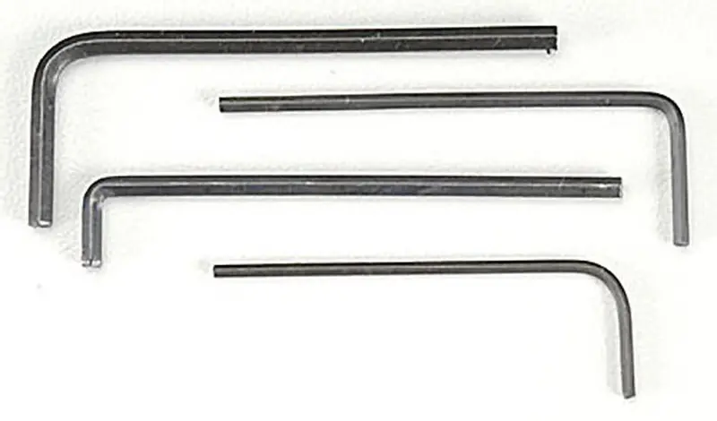 Team Associated Allen Wrench Set, .050, 1/16, 5/64, 3/32, 6950 1