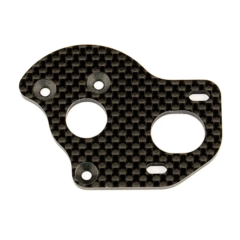 Team Associated B6.1 Laydown/Layback Motor Plate, Graphite, 91796 1