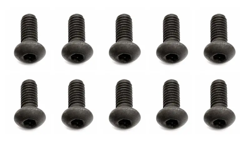 Team Associated Button Head Cap Screws  M2.5X.45X6, 31520 1