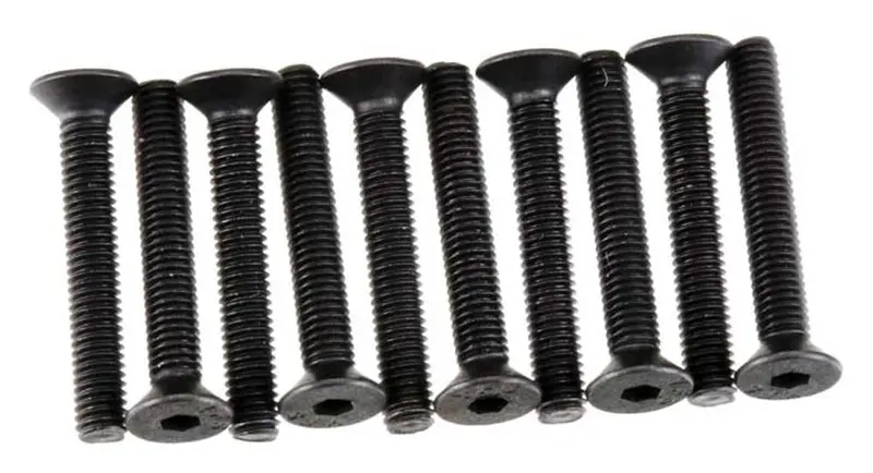 Team Associated Flat Head Cap Screw 3X20mm (10), 89210 1