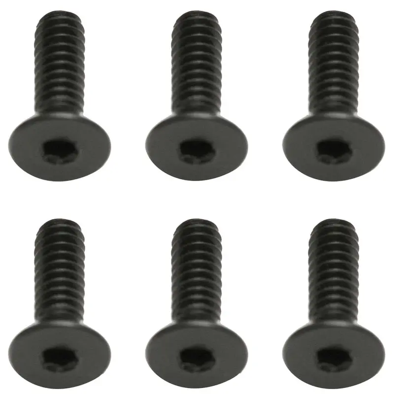 Team Associated Flat Screws - 4-40X3/8", 6292 1