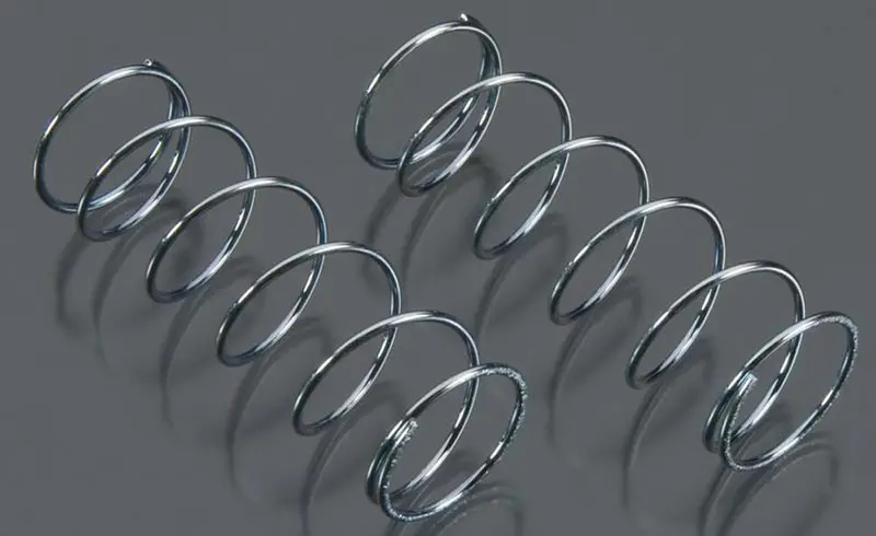 Team Associated Front Spring 4.3 Silver Rc8.2, 89543 1