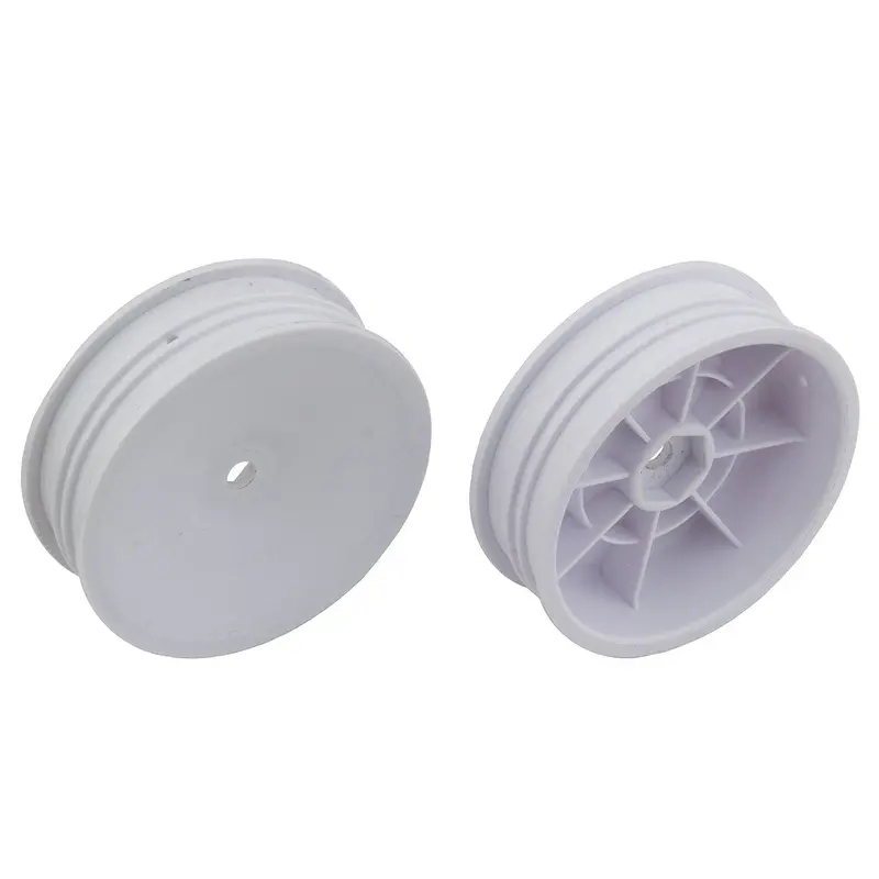 Team Associated Front Wheels Slim 2Wd 2.2", 12Mm, White, 91757 1