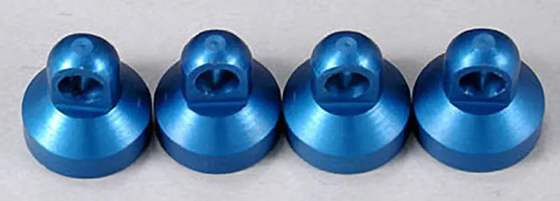 Team Associated Ft Aluminum Shock Cap Blue, 1598 1