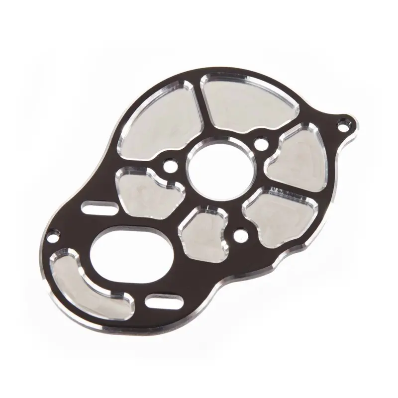Team Associated Ft Front Motor Plate - Black 3 Gear, 91602 1