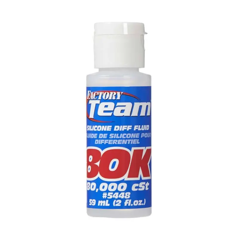Team Associated Ft Silicone Diff Fluid 80,000Cst, 5448 1