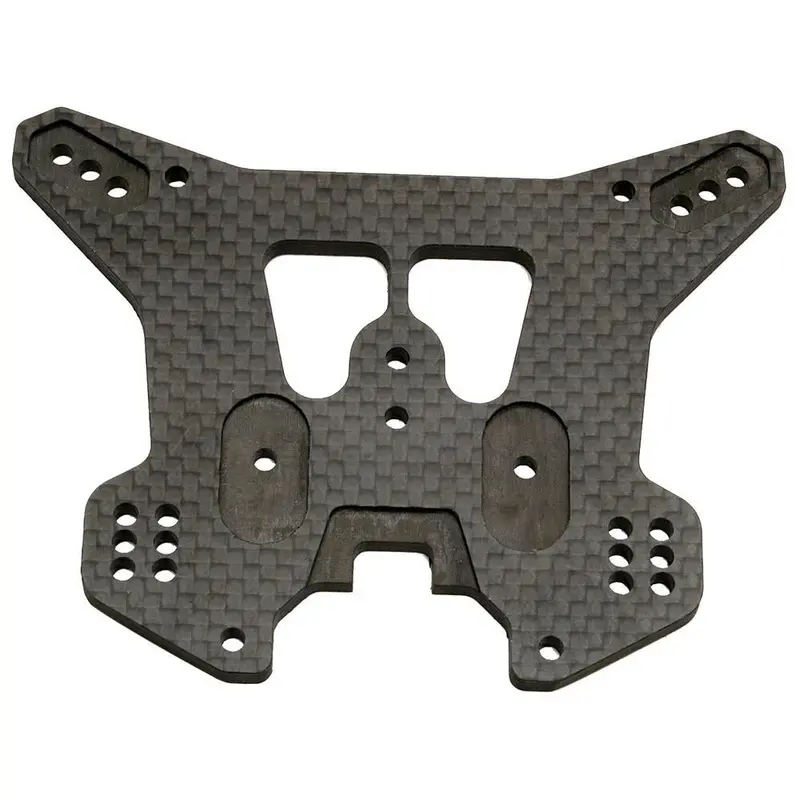 Team Associated Ft Woven Carbon Fiber Shock Tower Rear, 89564 1