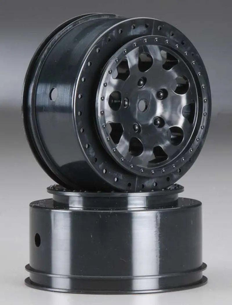 Team Associated Kmc Hex Wheels - Black, 91101 1