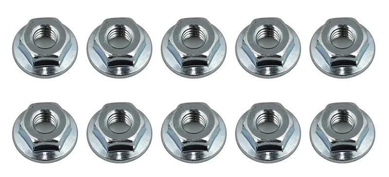 Team Associated M4 Serrated Wheel Nuts, 91826 1