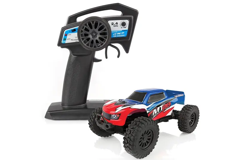 Team Associated Mt28 1/28 2Wd Micro Monster Truck Rtr, 20155 1