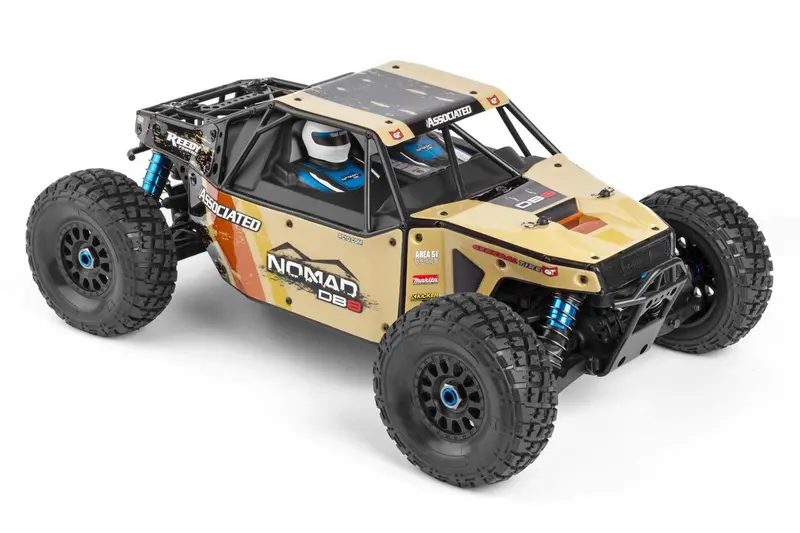 Team Associated Nomad 1/8 4Wd Electric Off-Road Buggy, Tan, 80941 1