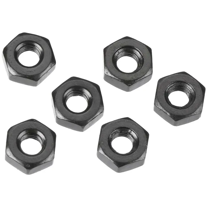 Team Associated Nuts - M3 Black, 91477 1