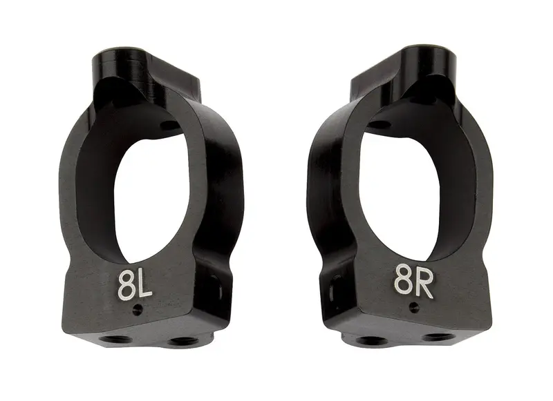 Team Associated Rc10b74 Ft Caster Blocks, 8 Degree, 92175 1