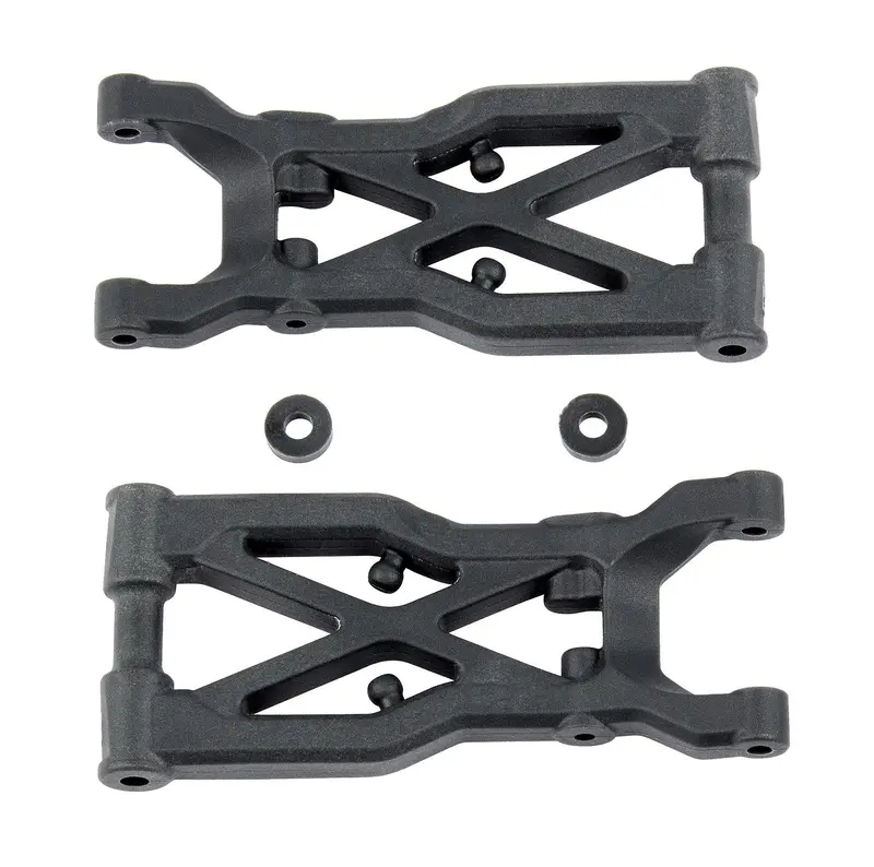 Team Associated Rc10b74 Rear Suspension Arms, Hard, 92131 1