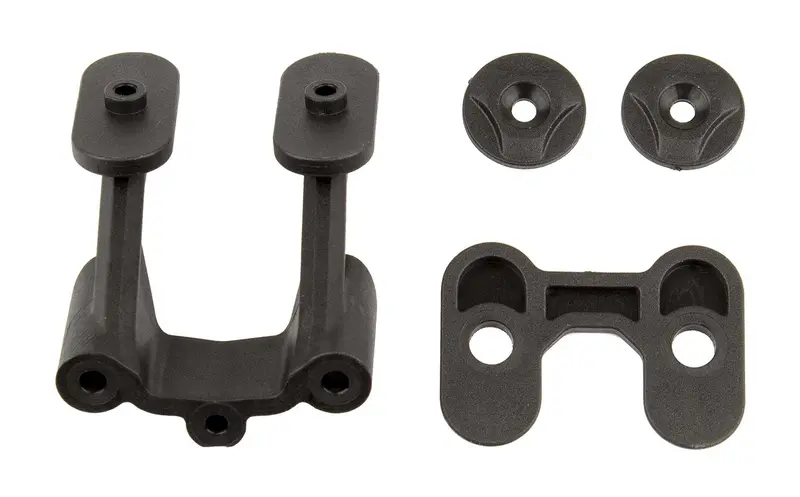 Team Associated Rc10b74 Rear Wing Mount, 92246 1