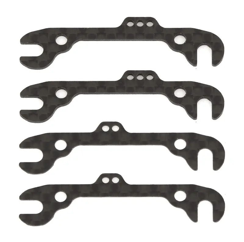 Team Associated Rc12r6 Front Ride Height Shims,Graphite, 4743 1