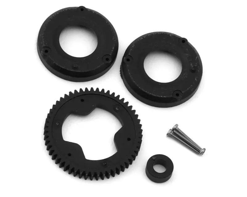 Team Associated Rc28r Spur Gear And Differential Cover Set 1