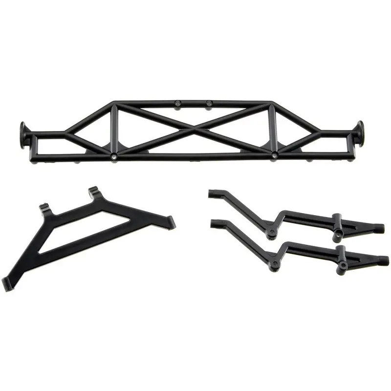 Team Associated Rear Bumper & Brace, 9817 1