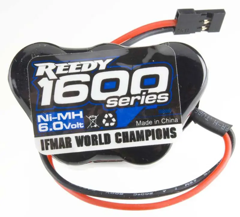 Team Associated Reedy Nimh Rx Battery 6.0V 1600Mah Hump, 612 1