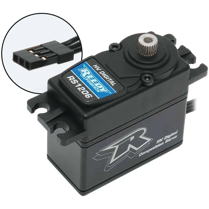 Team Associated Rs1206 Digital Hv Hi-Speed Servo, 27100 1