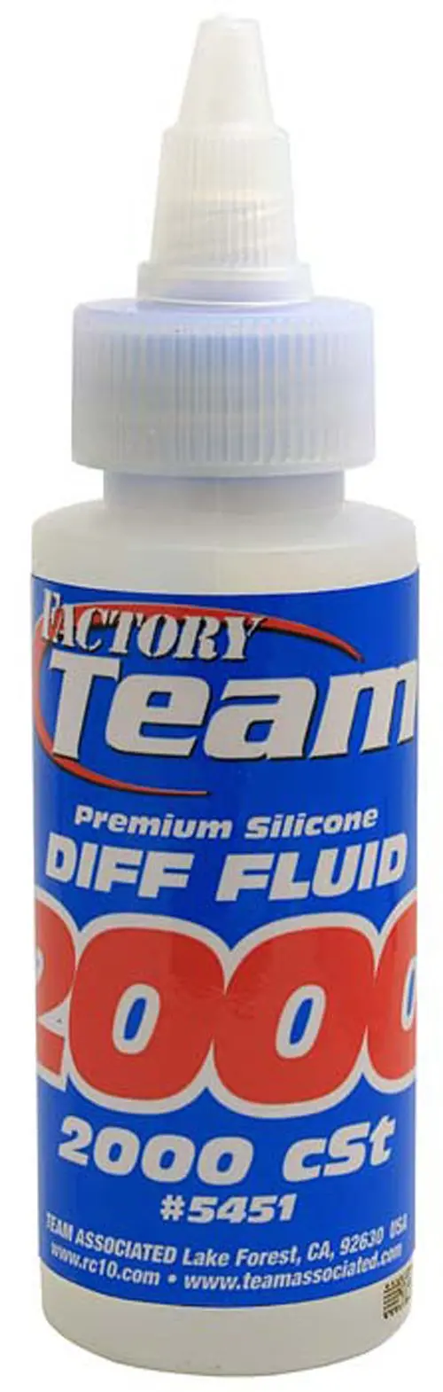 Team Associated Silicone Differential Fluid 2000Cst, 5451 1
