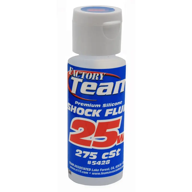 Team Associated Silicone Shock Fluid - 25Wt 2Oz, 5428 1