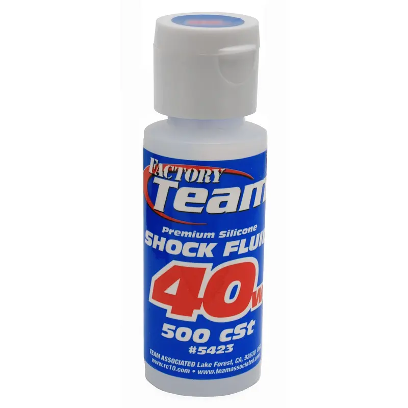 Team Associated Silicone Shock Fluid - 40W 2Oz, 5423 1