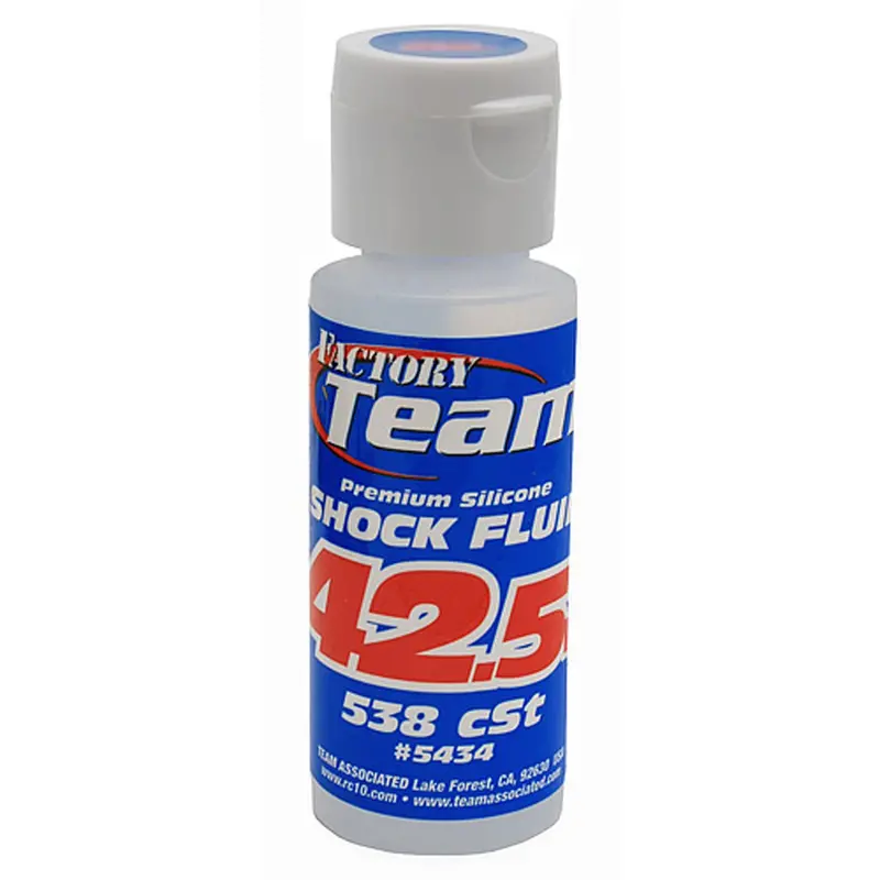 Team Associated Silicone Shock Fluid - 42.5Wt 2Oz, 5434 1