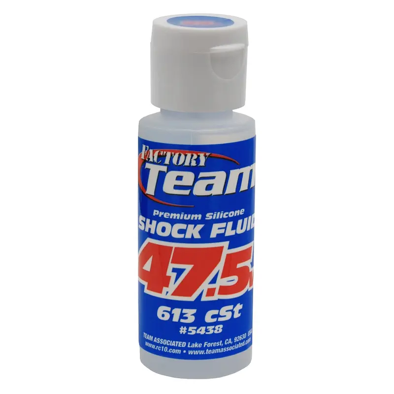Team Associated Silicone Shock Fluid - 47.5Wt 2Oz, 5438 1