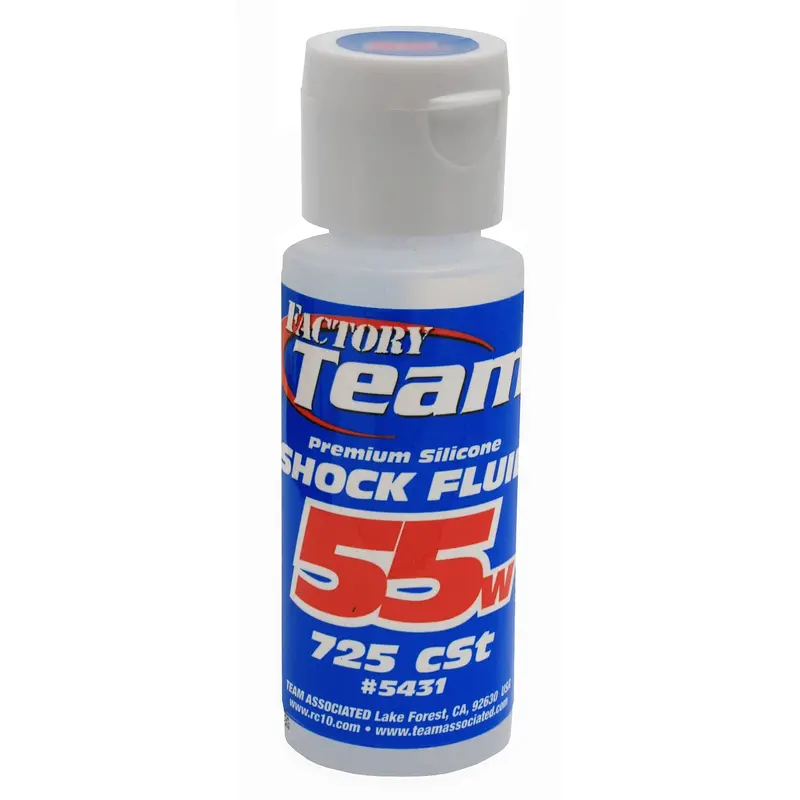 Team Associated Silicone Shock Fluid - 55Wt 2Oz, 5431 1
