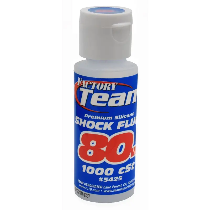 Team Associated Silicone Shock Fluid - 80Wt 2Oz, 5425 1