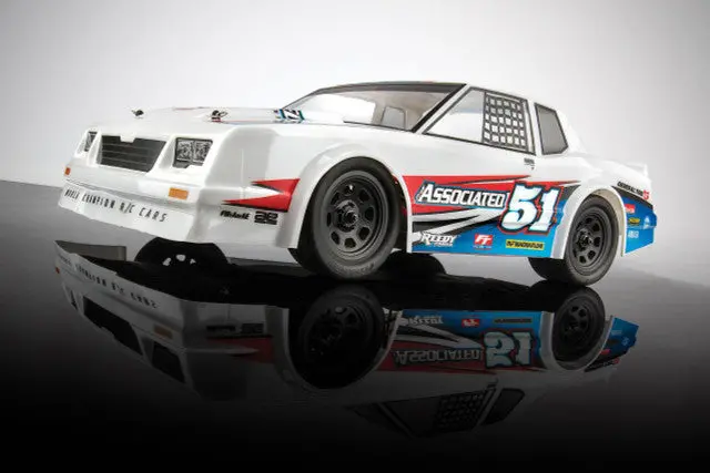 Team Associated Sr10 Dirt Oval Rtr Car Combo (Radio, Battery & Charger)(White), Asc-70030C 1