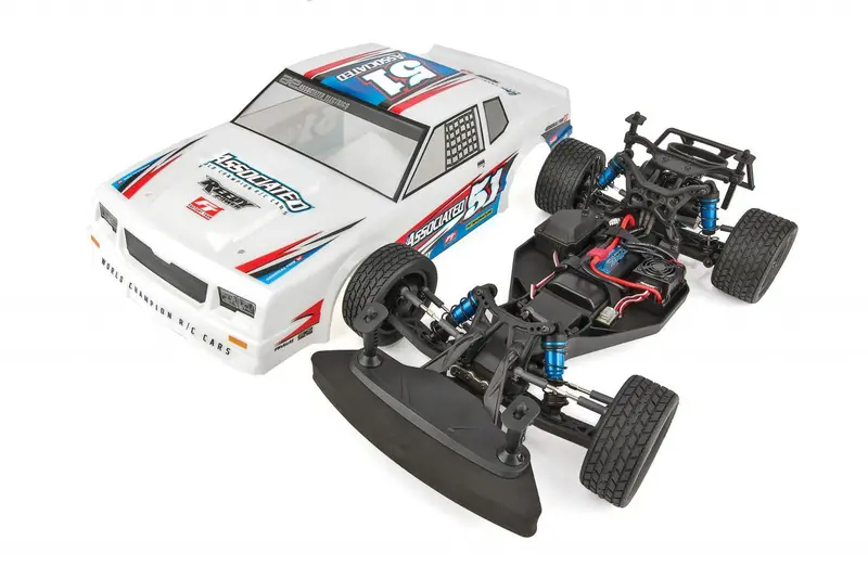 Team Associated Sr10 Dirt Oval Rtr Car Combo (Radio, Battery & Charger)(White), Asc-70030C 2