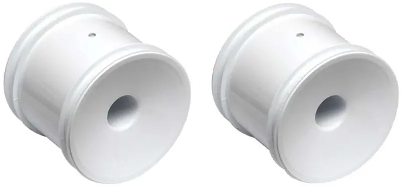 Team Associated Truck Hex Wheel, White, 7852 1